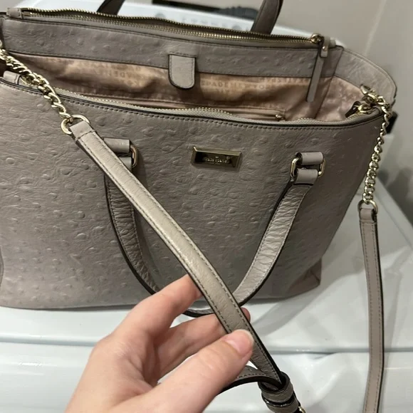 Kate Spade Bristol drive ostrich purse - Picture 8 of 16